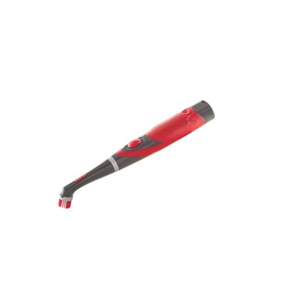Rubbermaid Reveal Cordless Battery Power Scrubber, Gray/Red, Scrub Brush Cleaner - Picture 3 of 6
